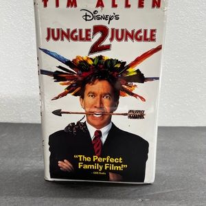 JUNGLE TO JUNGLE VHS CLAM SHELL 1997 Tim Allen Martin Short